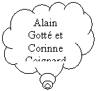 Pens&eacute;es: Alain Gott&eacute; et Corinne Coignard